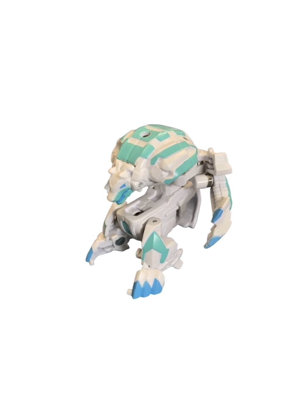 Bakugan Battle Brawlers Planet Haos Lupitheon Ultra B400 White Collector Figure